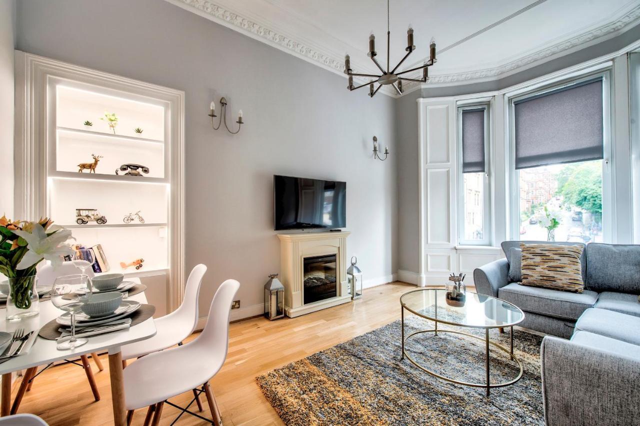 Pass The Keys Stylish 2 Bed In Heart Of West End Lägenhet Glasgow Exteriör bild